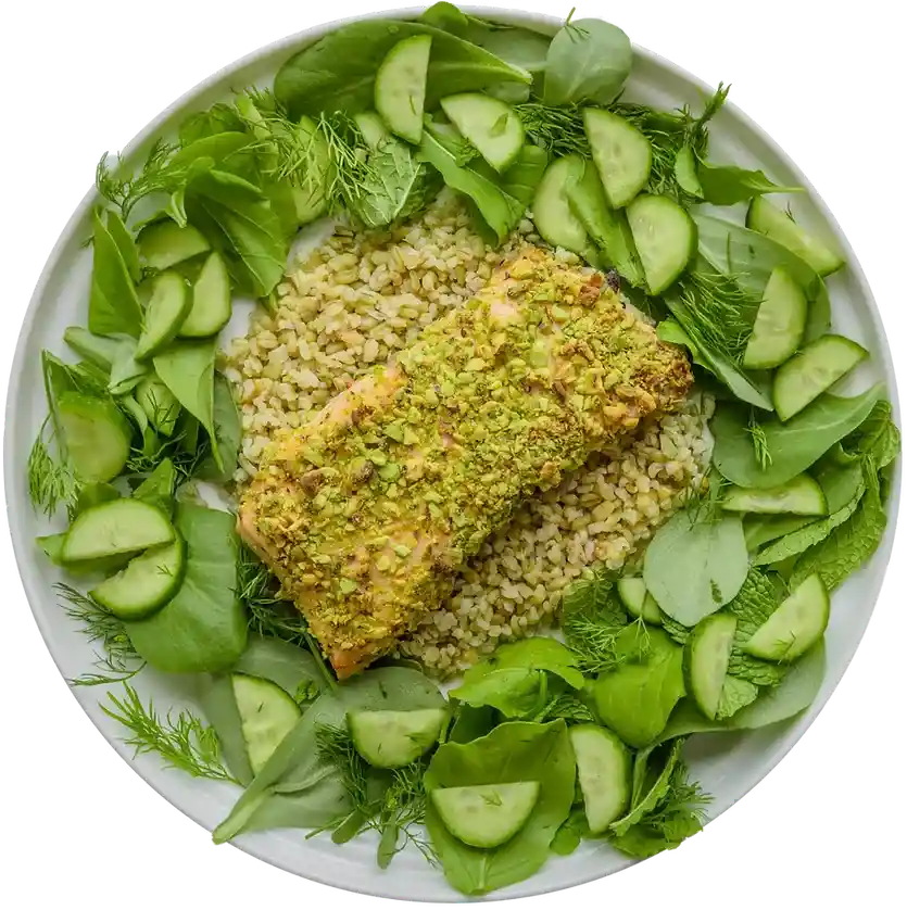 Salmon Salad Plate